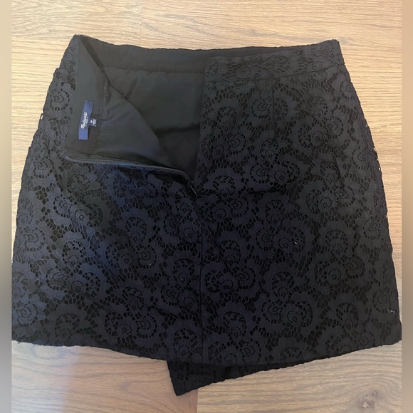 NWOT Madewell lace black mini skirt size 10 - Picture 9 of 10